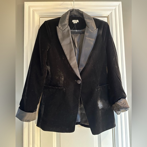 Jason Wu Jackets & Blazers - Jason Wu Silk & Velvet Blazer